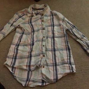 Girls plaid shirt